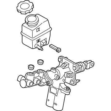 Kia 585004R100 Master Cylinder & PDL SIMULATO