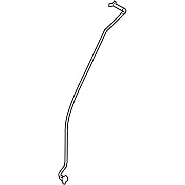 BMW 41-21-7-233-822 Water Outlet Hose Front