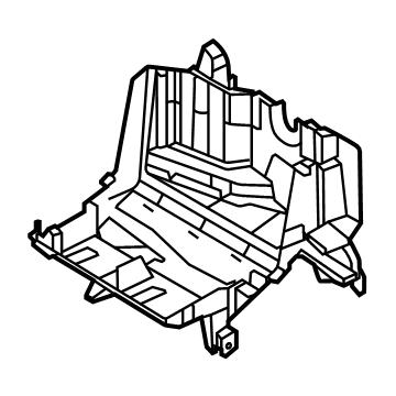 Hyundai 97137-AA000 Case-Heater & EVAPORATOR, LWR