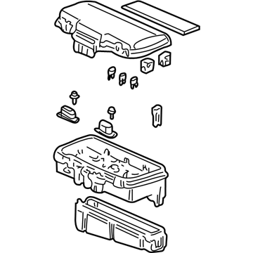 Honda 38250-S0X-A11 Box Assembly, Main Fuse