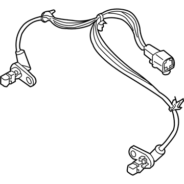 Nissan 47900-5X01A Sensor Assembly Anti Ski, Rear