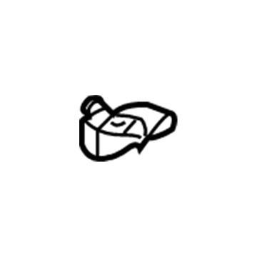 BMW 18-20-7-805-295 Bracket For Rear Silencer, Left