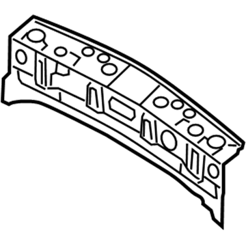 Infiniti 75610-1BA0A Member Assy-Rear Cross, End