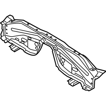 Infiniti 74546-3WU0A Reinforce Assy-Cross Member, Rear Seat