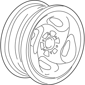 Mopar 52013870AE Aluminum Wheel