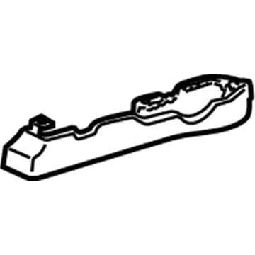 Acura 81669-TK4-A11ZB Cover, Driver Side Rail (Upper) (Outer) (Premium Black)
