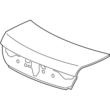 Honda 68500-TA5-A90ZZ Lid Comp, Trunk (Dot