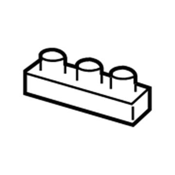 Acura 74829-TA0-A00 Stopper, Trunk Lid (Lower)