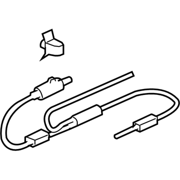 Honda 74880-TA0-A01 Cable, Trunk & Fuel Lid Opener