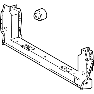 Toyota 65204-04010 Rear Cross Sill