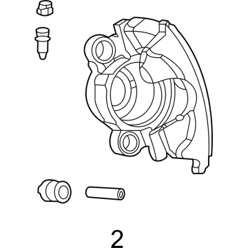 Mopar 68412367AA CALIPER-Disc Brake