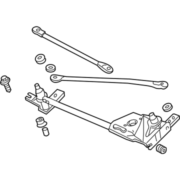 Honda 76530-S84-A02 Link, FR. Wiper