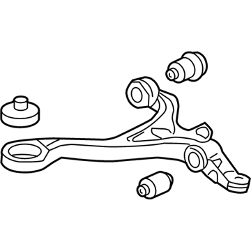 Honda 51360-TP6-C00 Arm, Left Front (Lower)