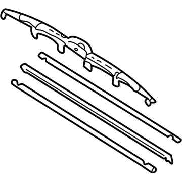 Toyota 85222-35091 Front Blade