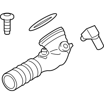 BMW 13-71-8-626-487 Charge-Air Duct