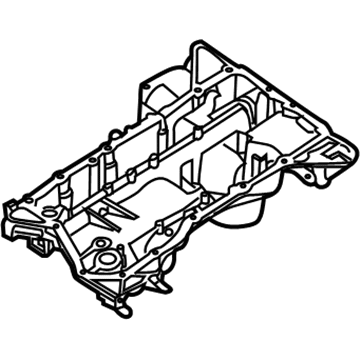 Infiniti 11110-7S00A Oil Pan Assembly