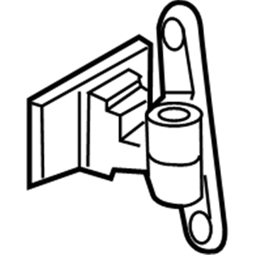BMW 41-00-7-228-155 Left Upper Front Door Hinge