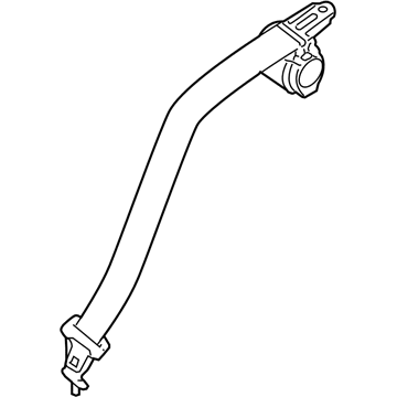 Nissan 88854-ET080 Rear Seat Tongue Belt Assembly