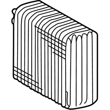 Lexus 88501-60190 Evaporator Sub-Assy, Cooler, NO.1