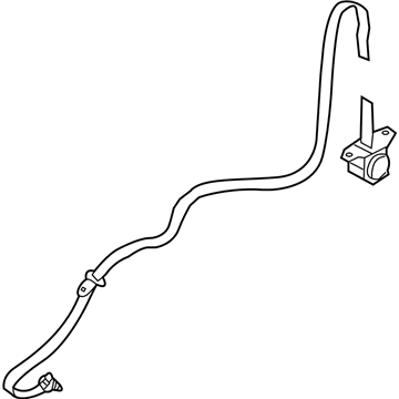 Infiniti 88854-AS700 Belt Assembly-Rear Seat Tongue