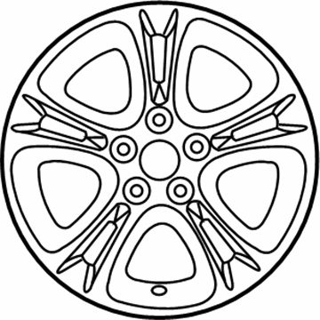 Toyota 42611-AA031 Wheel, Alloy