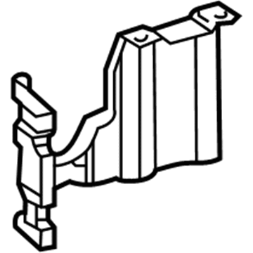 Lexus 51444-30161 Engine Under Cover, Rear Left
