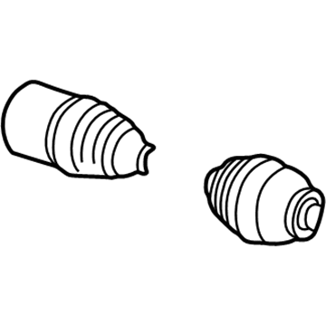 Mopar 5072390AB Boot Pkg-Half Shaft