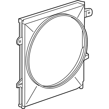 Ford 1L2Z-8146-FA Fan Shroud