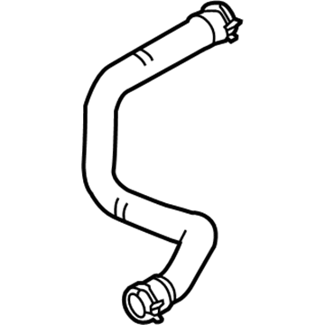 Ford F1FZ-8260-D Upper Hose