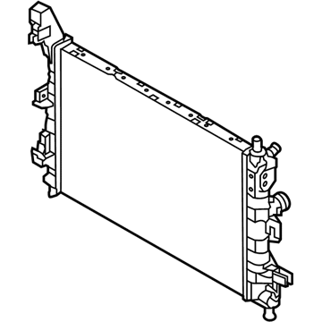 Ford CV6Z-8005-W Radiator