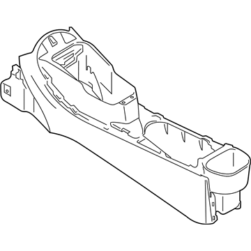 Nissan 96910-1KK0A Console Floor BRN