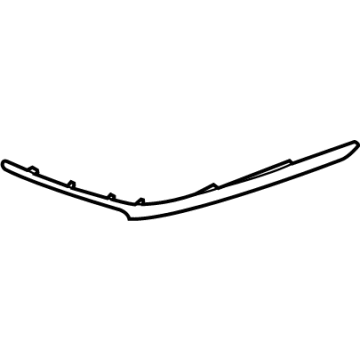 Hyundai 86672-D2500 MOULDING-Rear Bumper, RH