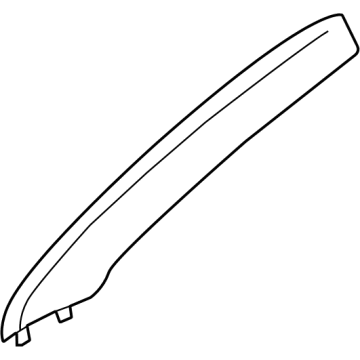 Toyota SU003-09378 Weatherstrip Pillar Trim