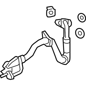 GM 84392975 Rear AC Tube