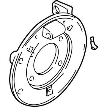 GM 88935750 Plate, Rear Brake Backing