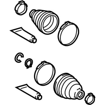 Toyota 04429-0E011 Boot Kit