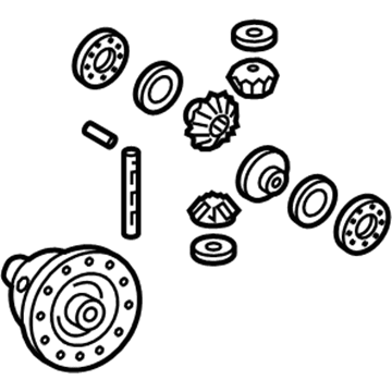 Lexus 41301-48060 Case Sub-Assy, Rear Differential