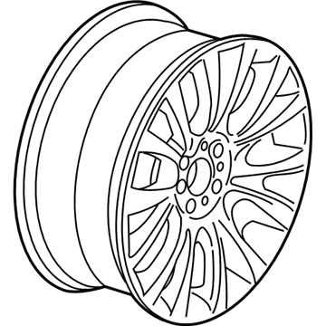 BMW 36-11-7-842-656 Light Alloy Rim