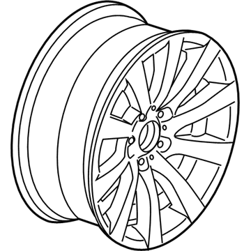 BMW 36-11-6-790-178 Light Alloy Rim