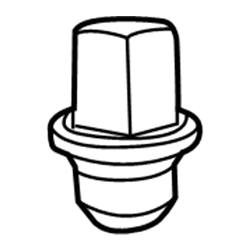 Mopar 6504672 Nut-Wheel