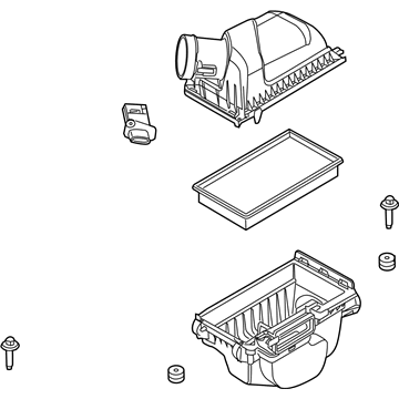 Ford 9G1Z-9600-B Air Cleaner Assembly