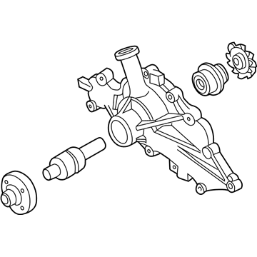 Ford XL5Z-8501-AD Water Pump Assembly