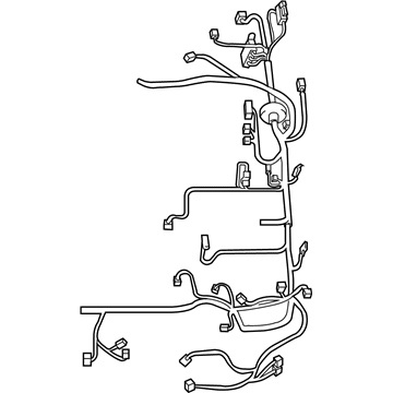 Lexus 82111-60X63 Wire, Engine Room Main
