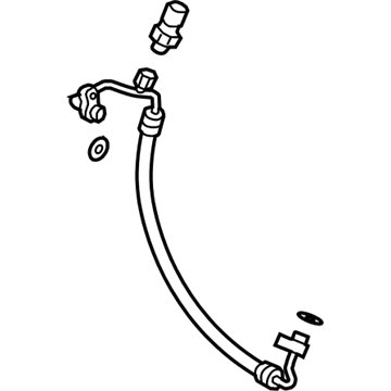 Honda 80315-TVC-A01 Hose, Discharge