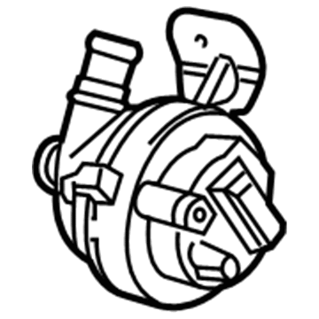 Mopar 68282197AB Auxiliary Coolant Pump