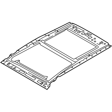 Hyundai 81620-2W000 Panorama Roof Frame Assembly