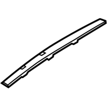 Hyundai 87236-2W500 Moulding-Roof No.1, RH
