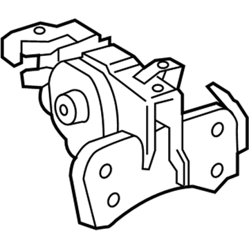 Lexus 12372-28370 Insulator, Engine Mounting, LH(For Transverse Engine)