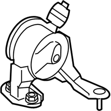 Lexus 12371-28230 Insulator, Engine Mounting, Rear NO.1