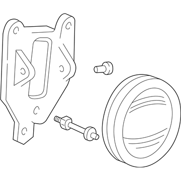 Ford 1L7Z-15200-AD Fog Lamp Assembly